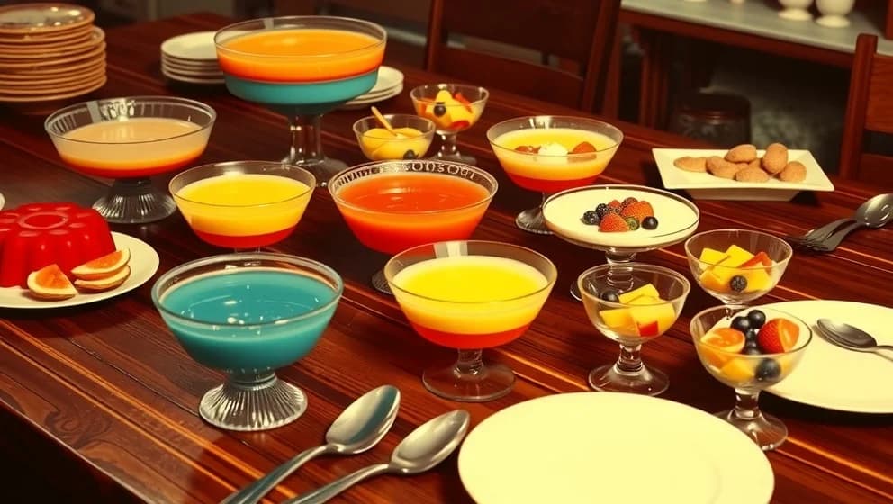 Vilken efterrätt älskade man på 70-talet