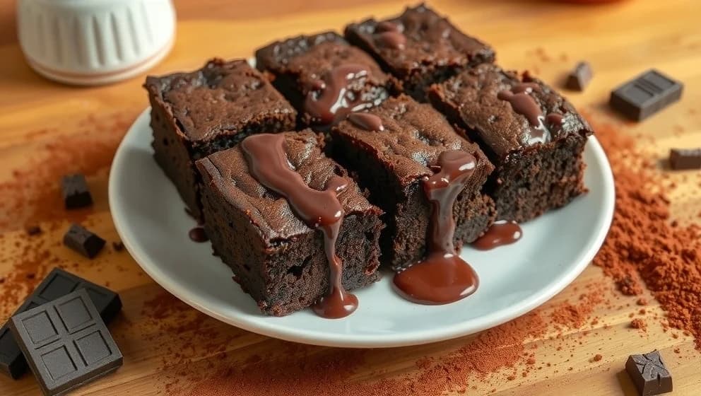 Lätt brownie recept med choklad hemma