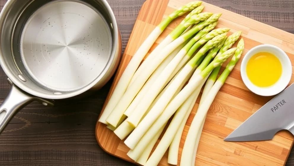 Hur tillagar man vit sparris hemma