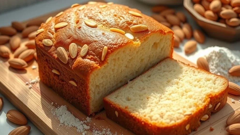 Mjuk kaka med mandelmassa som smakar himmelska