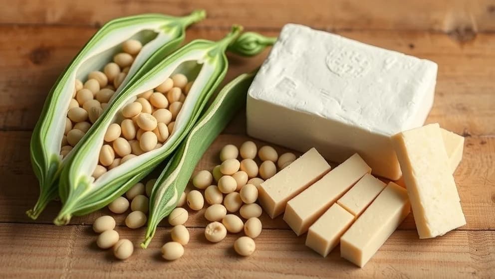 Vad är tofu gjort av